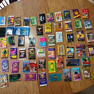 1990s Trading Card Packs Lot of 8